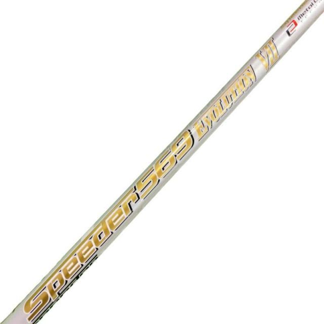 【中古】 テーラーメイドスリーブ付き(Qi4D系) フジクラドライバー用 シャフト Speeder 569 EVOLUTION VII (フレックスS)Bランク ゴルフクラブ