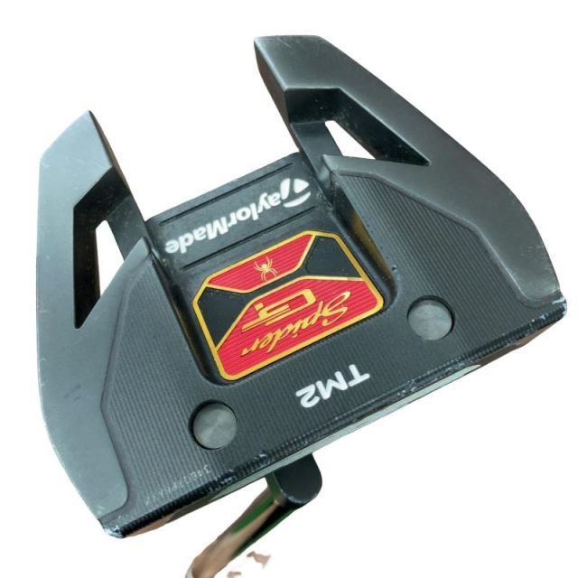 【中古】 テーラーメイド Spider GT BLACK TM2 34インチ パター PT スチール (フレックスその他) メンズ 男性用 右利き 右用 Cランク ゴルフクラブ