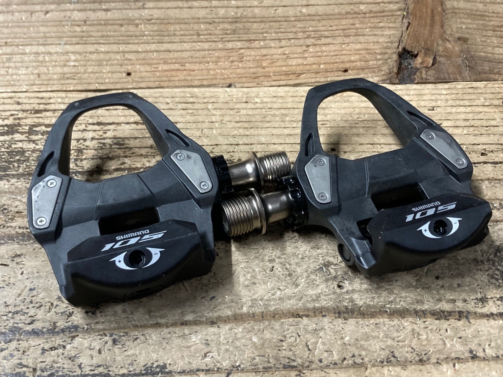 JV038 シマノ SHIMANO 105 PD-R7000 ビンディングペダル SPD-SL - メルカリ
