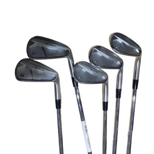 【中古】 テーラーメイド Taylor Made P・7CB(2024) 5S アイアンセット IR NS PRO MODUS3 TOUR105 (フレックスS) メンズ 男性用 右利き 右用 Cランク ゴルフクラブ
