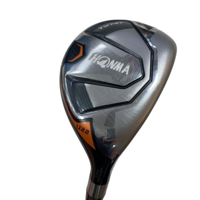 【中古】 本間ゴルフ TOUR WORLD TW747 22° ユーティリティ UT VIZARD for 747(ユーティリティ) (フレックスその他) メンズ 男性用 右利き 右用 Cランク ゴルフクラブ