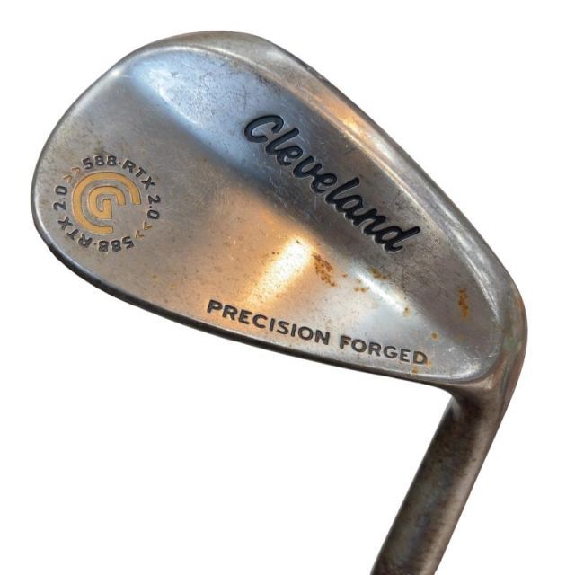 【中古】 クリーブランド Cleveland 588 RTX 2.0 PRECISION FORGED 50°/10° ウェッジ WG Dynamic Gold (フレックスS) メンズ 男性用 右利き 右用 Cランク ゴルフクラブ