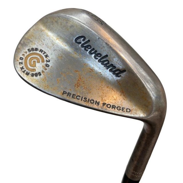 【中古】 クリーブランド Cleveland 588 RTX 2.0 PRECISION FORGED 54°/10° ウェッジ WG Dynamic Gold (フレックスS) メンズ 男性用 右利き 右用 Cランク ゴルフクラブ