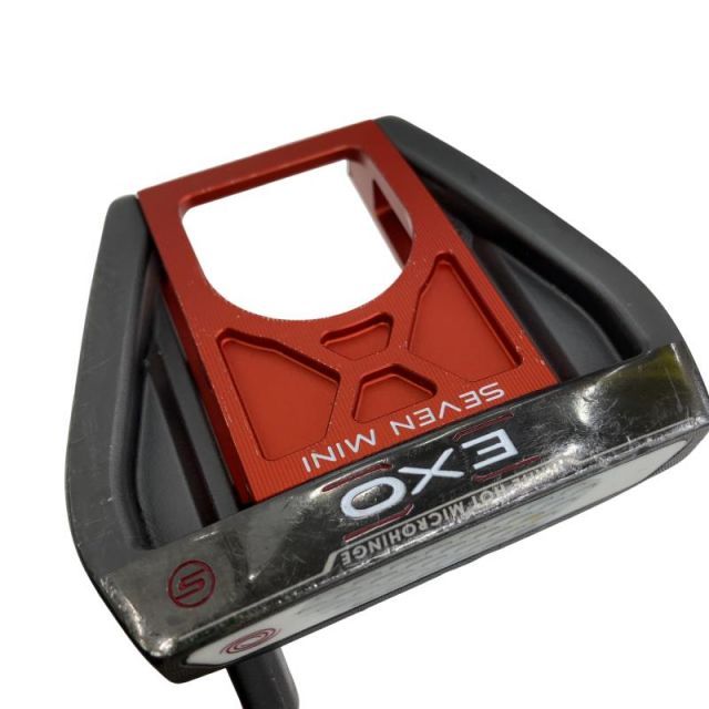 【中古】 オデッセイ EXO SEVEN MINI 33インチ パター PT スチール (フレックスその他) メンズ 男性用 右利き 右用 Cランク ゴルフクラブ