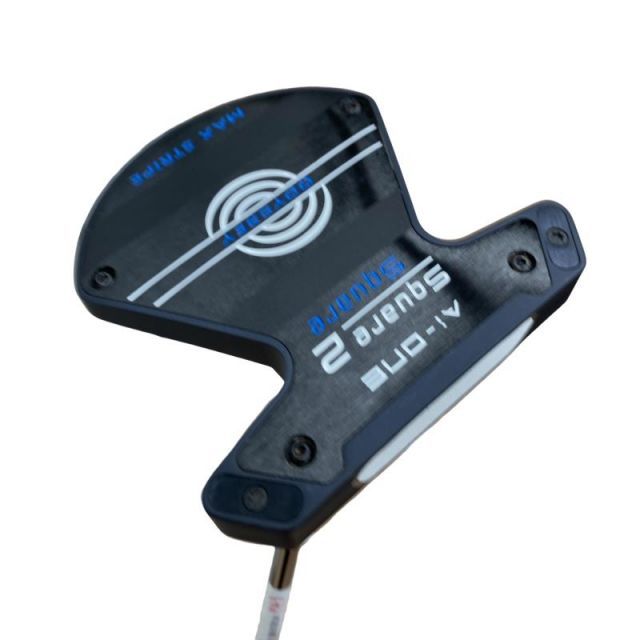 【中古】 オデッセイ Ai-ONE SQUARE 2 SQUARE MAX STRIPE 34インチ パター PT STROKE LAB 90 スチール (フレックスその他) メンズ 男性用 右利き 右用 Bランク ゴルフクラブ
