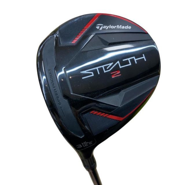 【中古】 テーラーメイド STEALTH2 3W レフティ フェアウェイウッド FW TENSEI RED TM50(STEALTH FW) (フレックスS) メンズ 男性用 左利き レフティ 左用 Bランク ゴルフクラブ