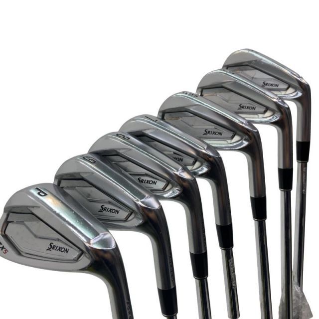 【中古】 ダンロップ SRIXON ZX5 8S アイアンセット IR NS PRO MODUS3 TOUR105 D.S.T (フレックスS) メンズ 男性用 右利き 右用 Cランク ゴルフクラブ