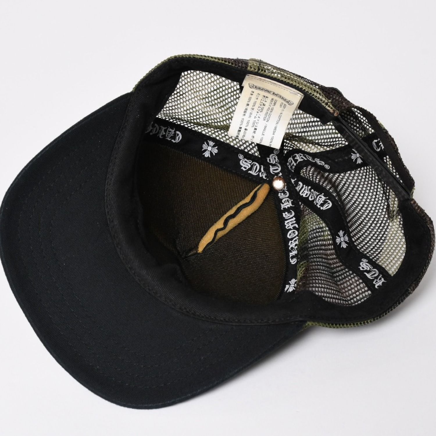 極美品 CHROME HEARTS クロムハーツ FOTI フォティ メッシュトラッカー 