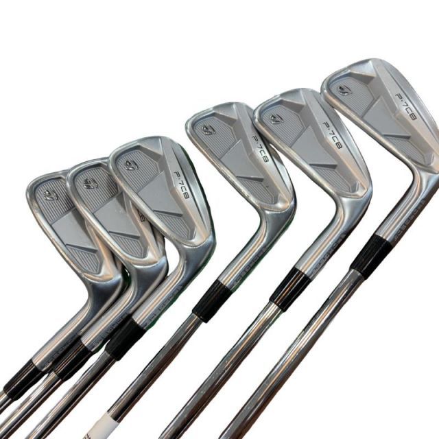 【中古】 テーラーメイド Taylor Made P・7CB(2024) 8S アイアンセット IR 純正特注シャフト (フレックスR) メンズ 男性用 右利き 右用 Dランク ゴルフクラブ