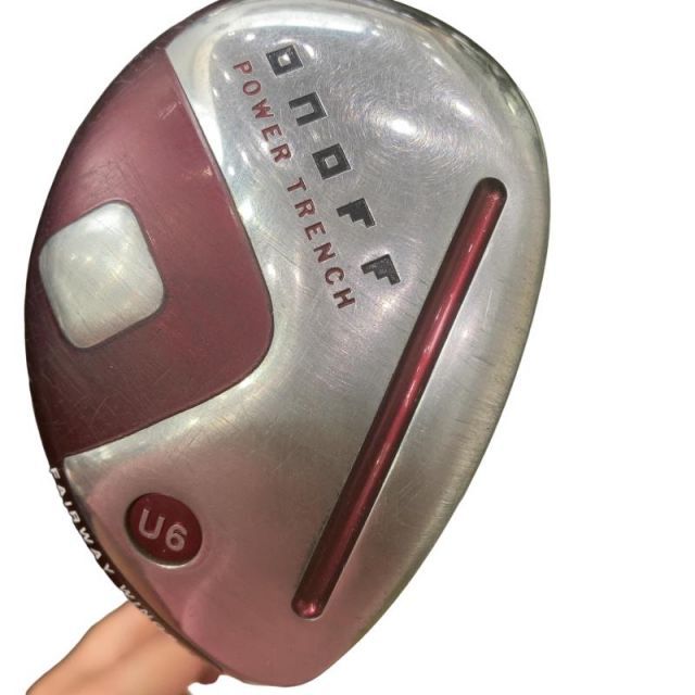 【中古】 ダイワ(グローブライド) ONOFF FAIRWAY WINGS(2016) AKA U6 ユーティリティ UT リシャフト (フレックスその他) メンズ 男性用 右利き 右用 Cランク ゴルフクラブ
