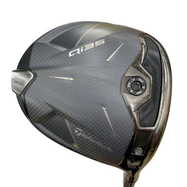 【中古】 テーラーメイド Qi35 10.5° ドライバー DR Diamana BLACK TM60(Qi35 DR) (フレックスS) メンズ 男性用 右利き 右用 Cランク ゴルフクラブ