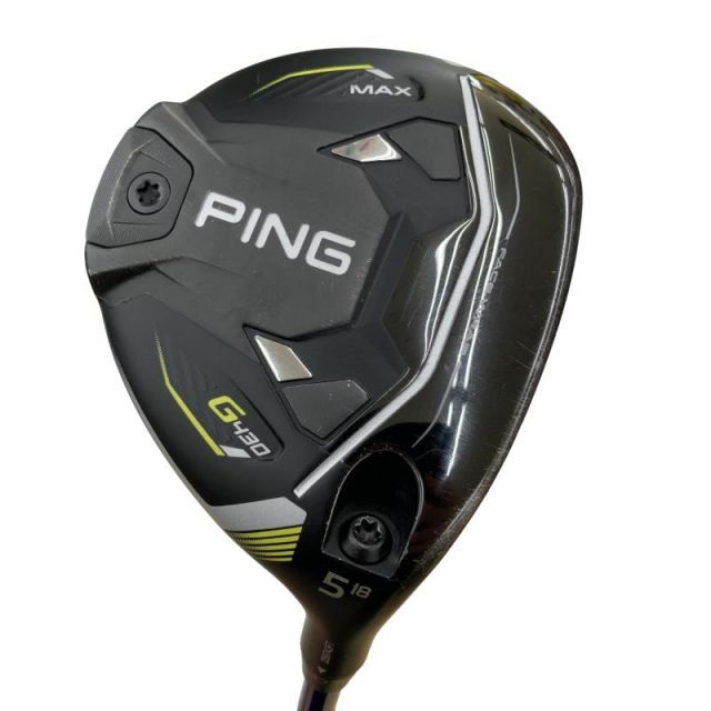 【中古】 ピン G430 MAX 5W フェアウェイウッド FW 純正特注シャフト (フレックスSR) メンズ 男性用 右利き 右用 Cランク ゴルフクラブ