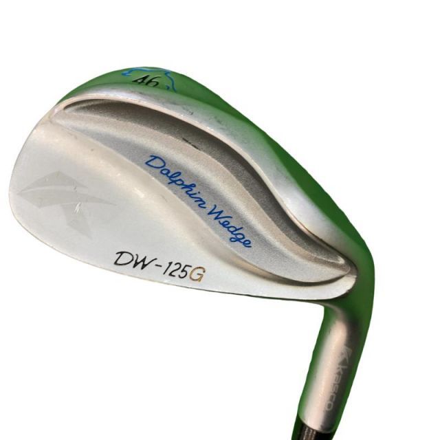 【中古】 キャスコ Dolphin Wedge DW-125G シルバー 46° ウェッジ WG Dynamic Gold (フレックスS) メンズ 男性用 右利き 右用 Cランク ゴルフクラブ