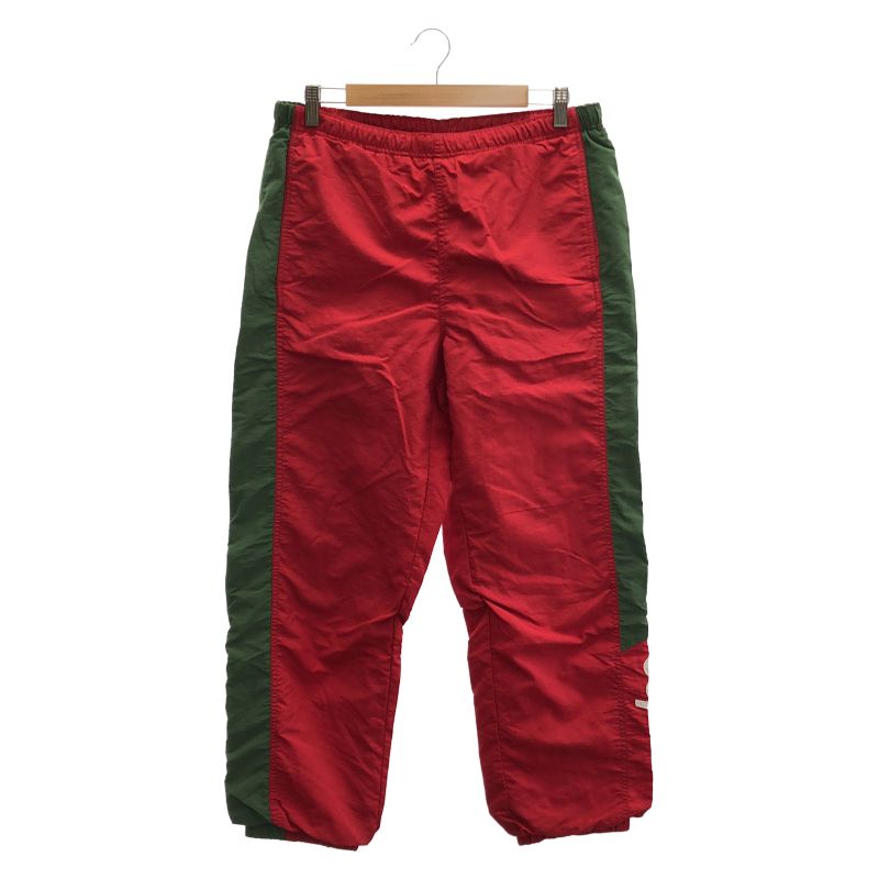 【中古】Supreme 19AW Side Logo Track Pant サイズS 赤[66]
