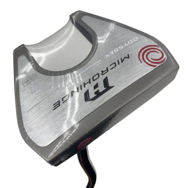 【中古】 オデッセイ MICROHINGE #7 DB 34インチ パター PT スチール (フレックスその他) メンズ 男性用 右利き 右用 Aランク ゴルフクラブ