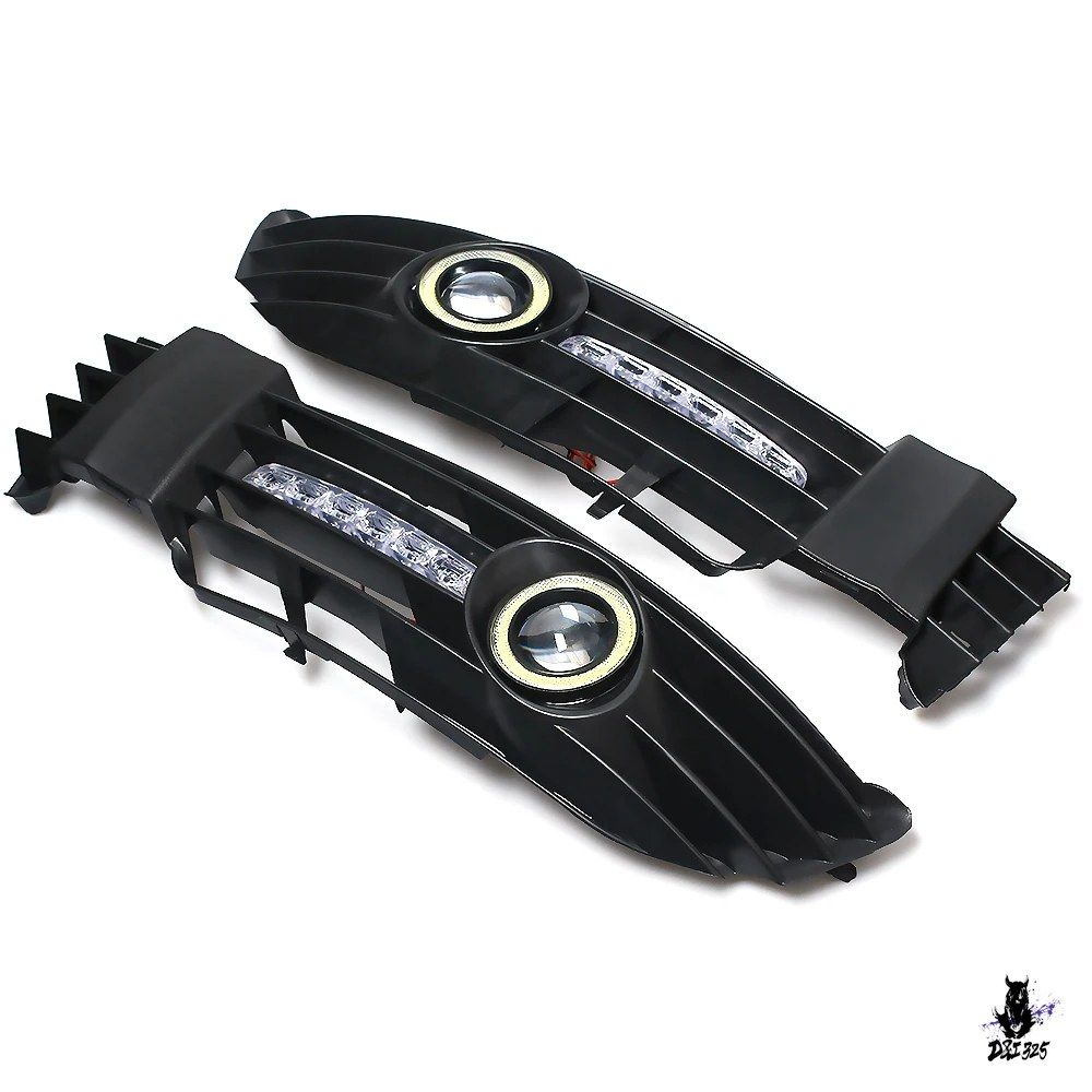VW パサート B5/B5.5 2000-2005 エンジェルアイ デイタイム LED フォグランプ