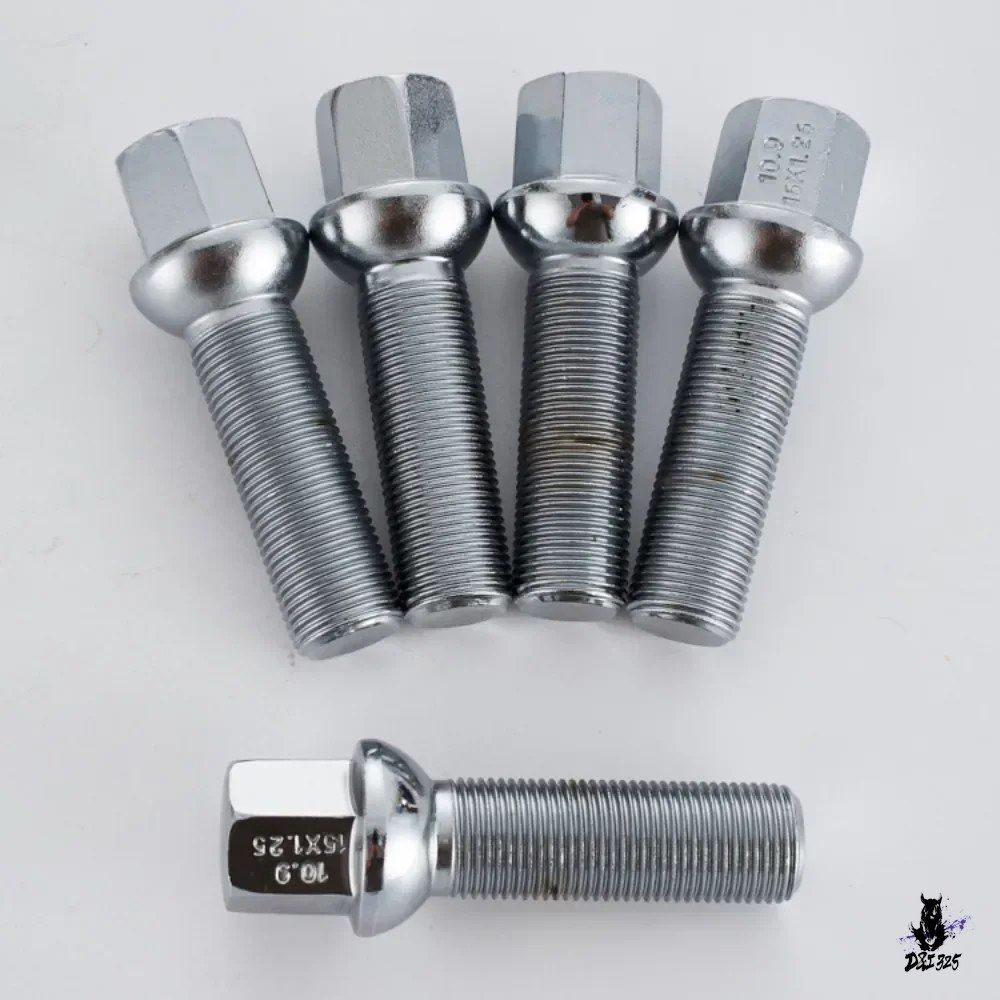 メルセデス・ベンツ用 M15x1.25 ホイールラグボルト 17mm 六角穴 28-65mm