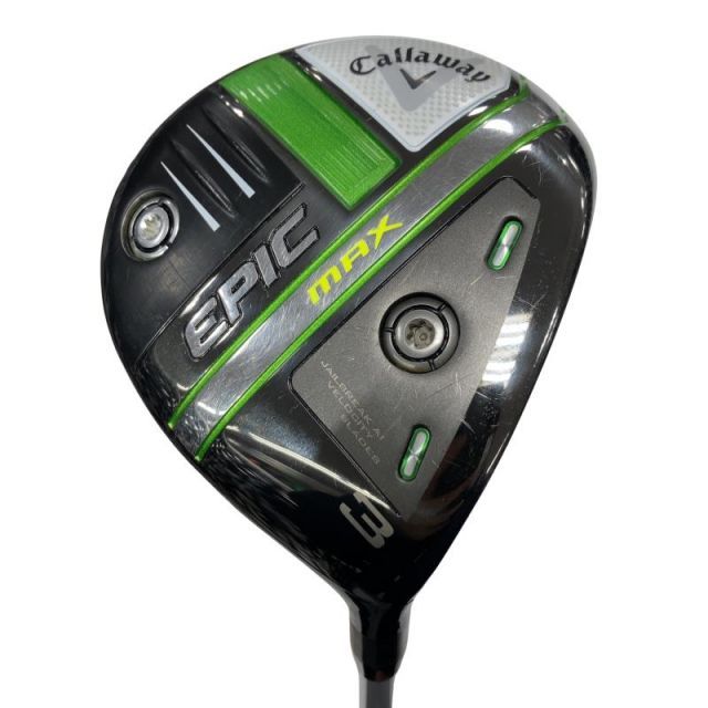 【中古】 キャロウェイ EPIC MAX 3W フェアウェイウッド FW 純正特注シャフト (フレックスその他) メンズ 男性用 右利き 右用 Cランク ゴルフクラブ