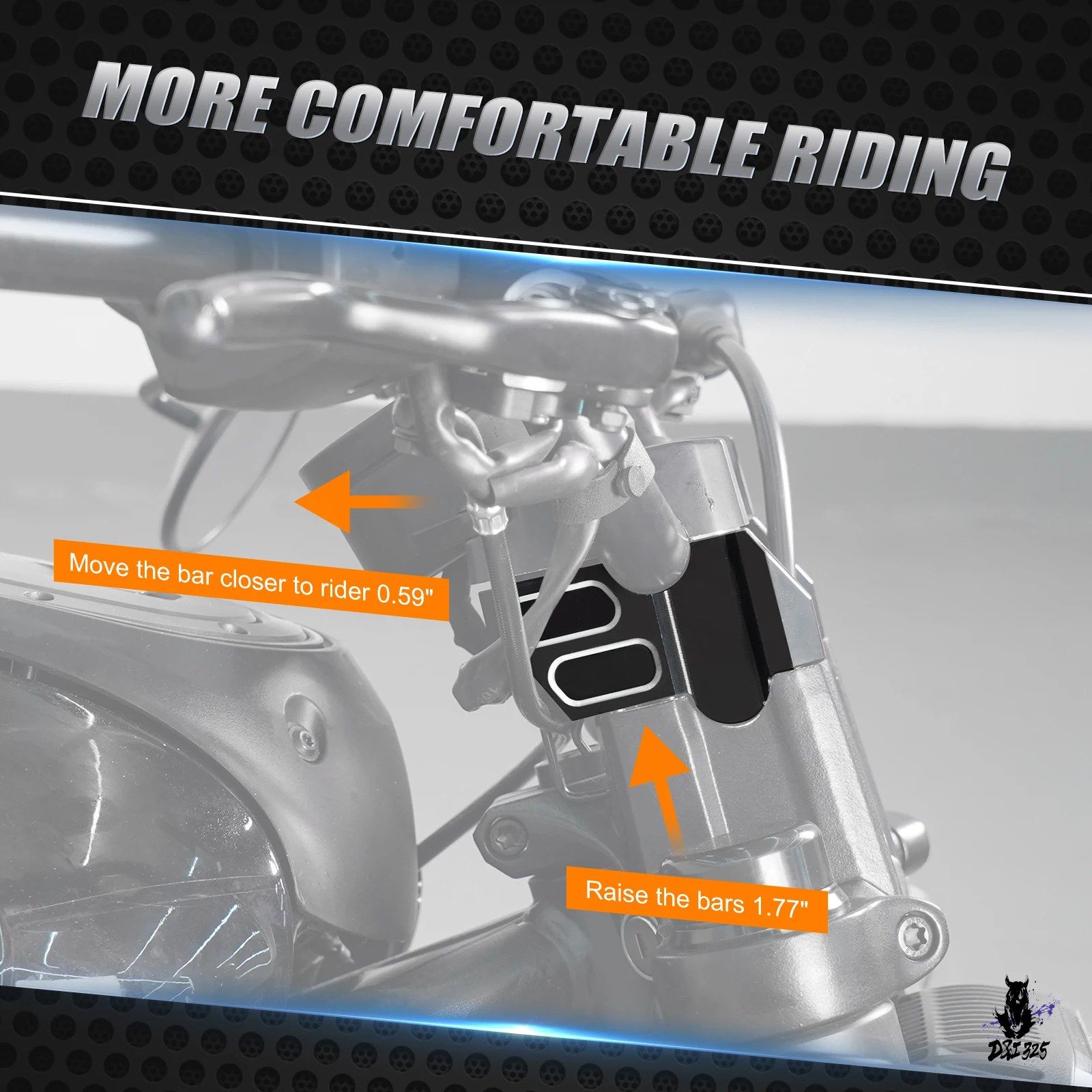2021-2024年式 ハーレー スポーツスターS RH1250S 用 ハンドルバーライザー