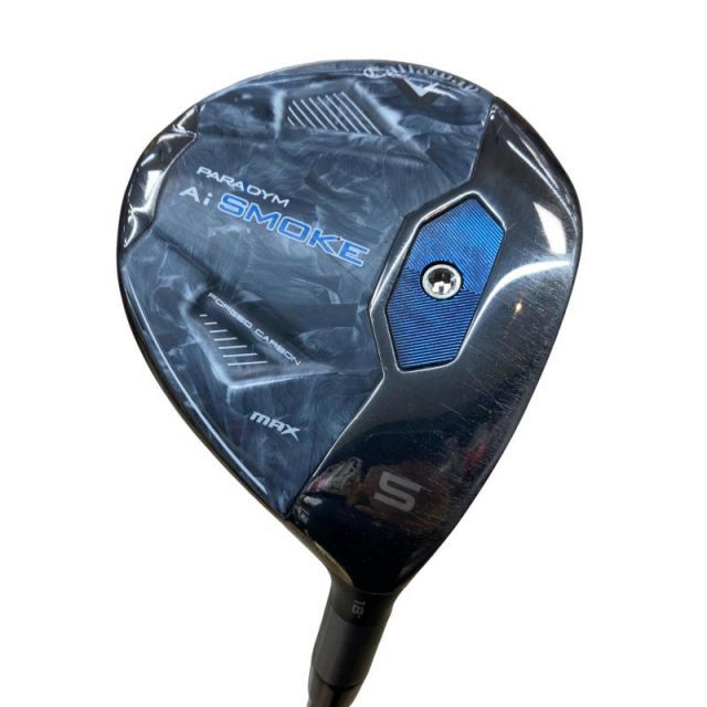 【中古】 キャロウェイ PARADYM Ai SMOKE MAX 5W フェアウェイウッド FW リシャフト (フレックスその他) メンズ 男性用 右利き 右用 Cランク ゴルフクラブ 23,480円
