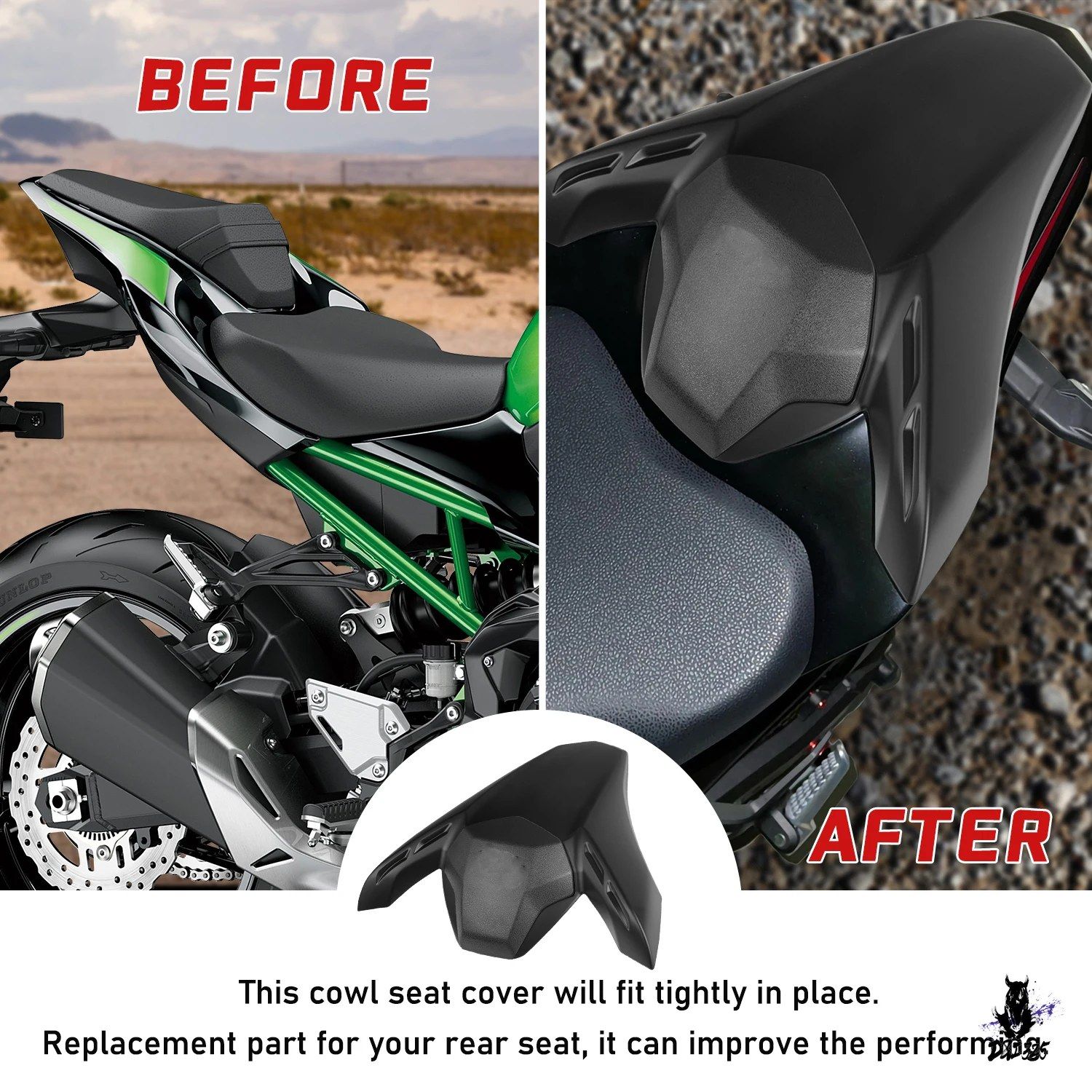 Kawasaki Z900 2017-2024 リアピリオンシートカウル テールカバー
