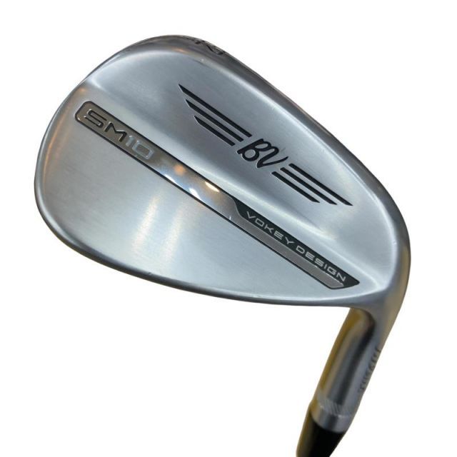 【中古】 タイトリスト VOKEY SPIN MILLED SM10 ツアークロム 52°/12°F ウェッジ WG BV 105 (フレックスその他) メンズ 男性用 右利き 右用 Cランク ゴルフクラブ