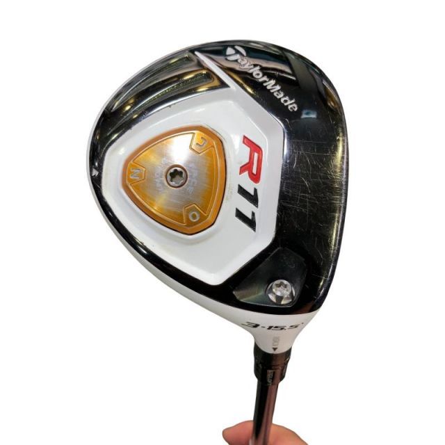 ［3本セット］テーラーメイド　R11 3W&レスキュー 3UT、5UT 中古】 テーラーメイド R11 3W フェアウェイウッド FW Motore 60