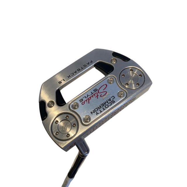 【中古】 タイトリスト SCOTTY CAMERON STUDIO STYLE FASTBACK 1.5(2025) 34インチ パター PT スチール (フレックスその他) メンズ 男性用 右利き 右用 Cランク ゴルフクラブ