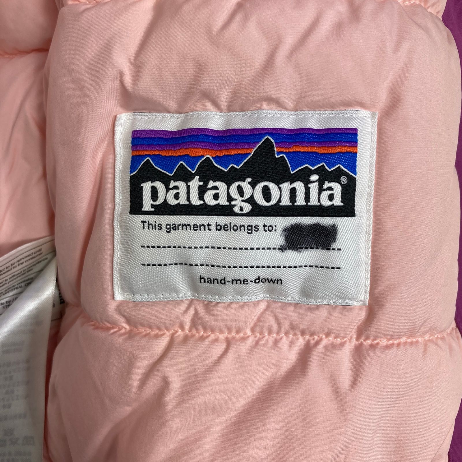 📦️Baby's 5T ピンク系 2022 Patagonia ( パタゴニア ) スノー パイル