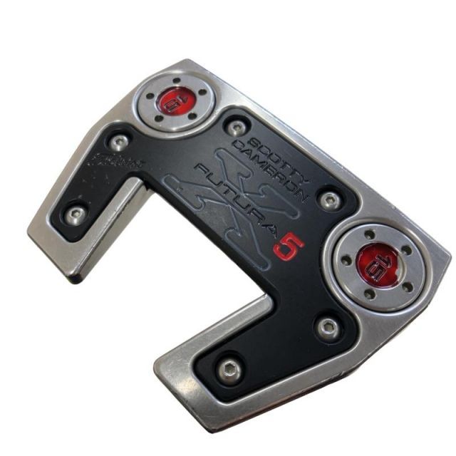 【中古】 タイトリスト SCOTTY CAMERON FUTURA X5 33インチ パター PT スチール (フレックスその他) メンズ 男性用 右利き 右用 Cランク ゴルフクラブ