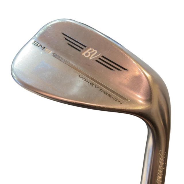 【中古】 タイトリスト VOKEY SPIN MILLED SM9 ツアークロム 50°/12°F ウェッジ WG BV 105 (フレックスその他) メンズ 男性用 右利き 右用 Dランク ゴルフクラブ