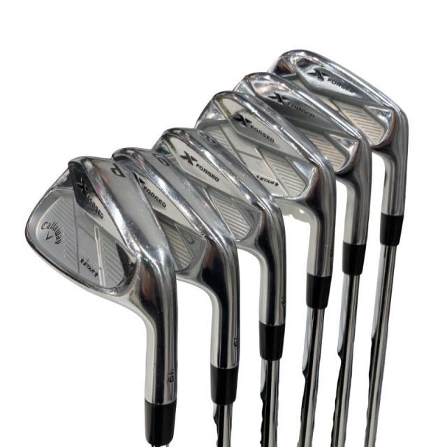 【中古】 キャロウェイ X FORGED STAR 6S アイアンセット IR NS PRO MODUS3 TOUR105 (フレックスS) メンズ 男性用 右利き 右用 Cランク ゴルフクラブ