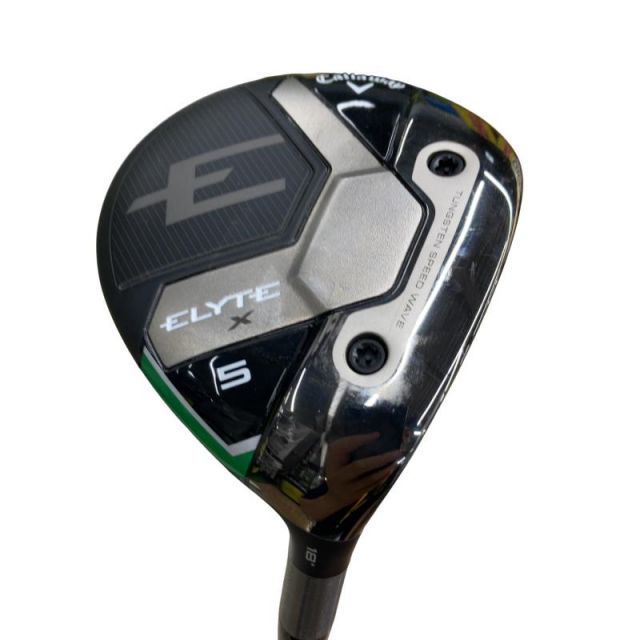 【中古】 キャロウェイ ELYTE X 5W フェアウェイウッド FW VENTUS GREEN 50 for CW(ELYTE FW) (フレックスR) メンズ 男性用 右利き 右用 Bランク ゴルフクラブ