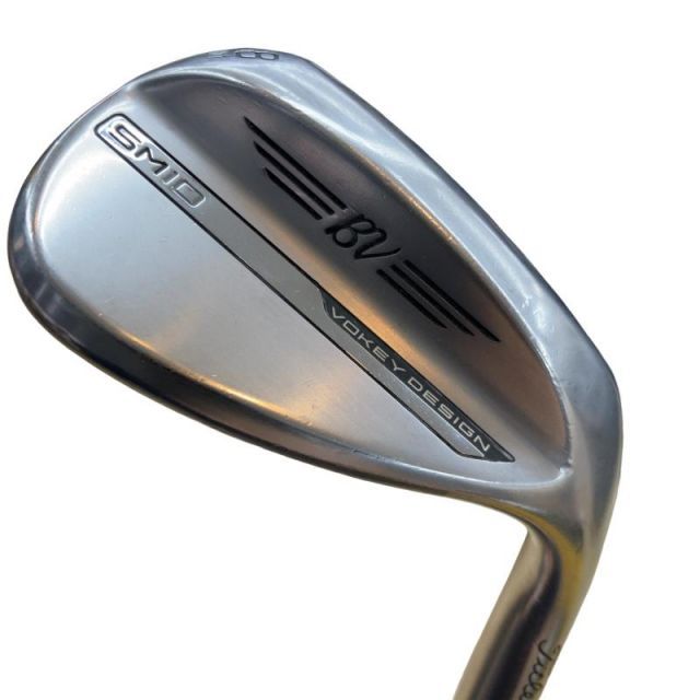 【中古】 タイトリスト VOKEY SPIN MILLED SM10 ツアークロム 58°/08°M ウェッジ WG リシャフト (フレックスその他) メンズ 男性用 右利き 右用 Cランク ゴルフクラブ