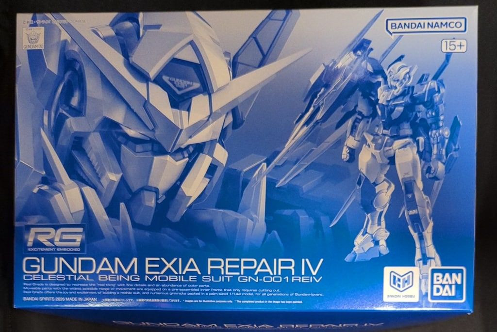 BANDAI SPIRITS RG 1/144 ガンダムエクシア リペアIV