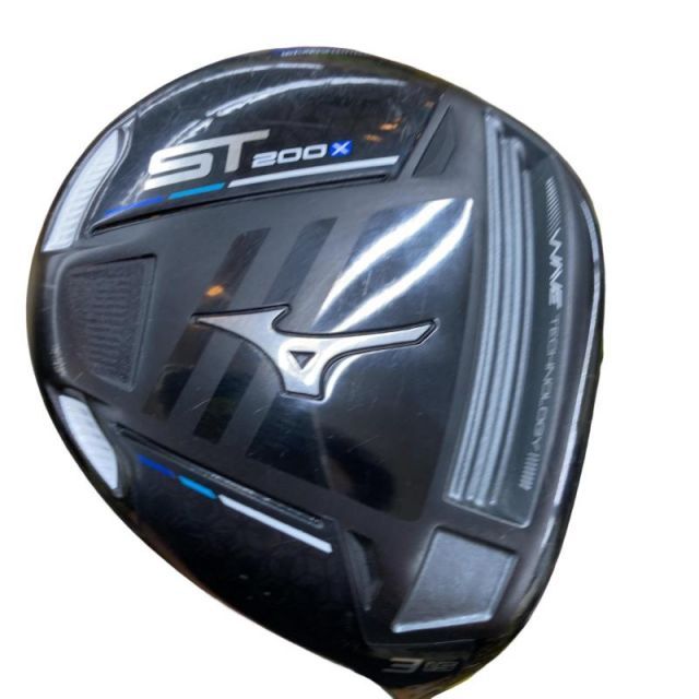 【中古】 ミズノ Mizuno ST200X 3W フェアウェイウッド FW 純正特注シャフト (フレックスS) メンズ 男性用 右利き 右用 Cランク ゴルフクラブ