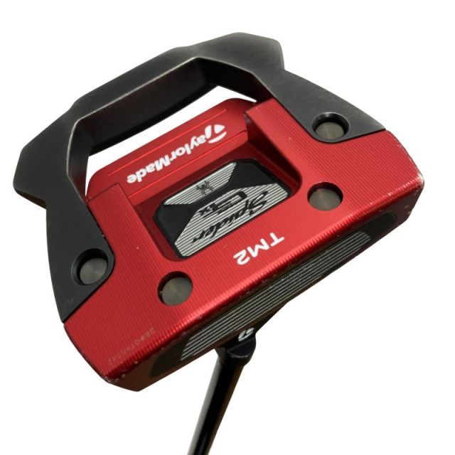 【中古】 テーラーメイド Spider GTx TRUSS RED TM2 33インチ パター PT スチール (フレックスその他) メンズ 男性用 右利き 右用 Cランク ゴルフクラブ