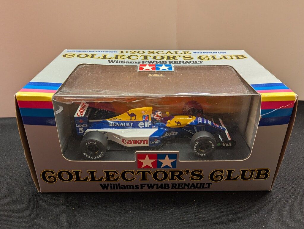 タミヤ 1/20 コレクターズクラブ ウイリアムズFW 14Bルノー 23004