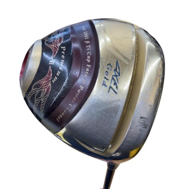 【中古】 つるや AXEL Gold Premium II 10.5° ドライバー DR AXEL Gold Premium II(ドライバー) (フレックスR) メンズ 男性用 右利き 右用 Cランク ゴルフクラブ