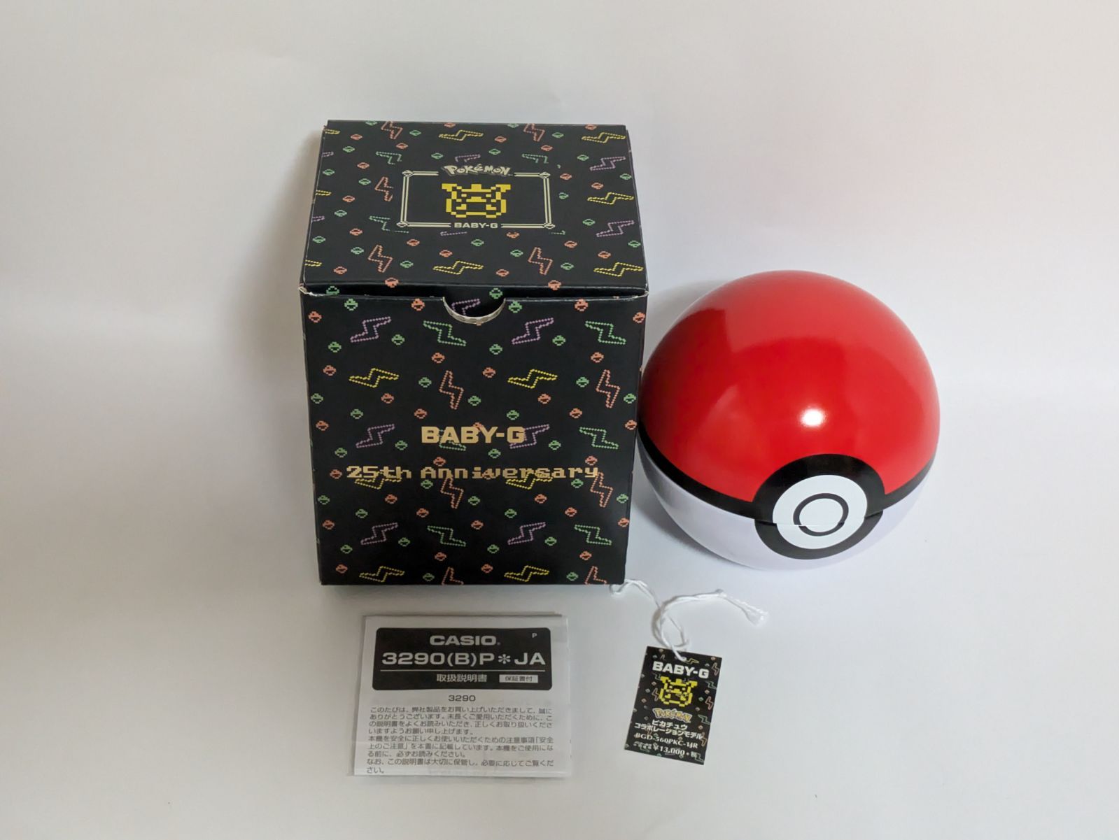 【希少　未使用品】CASIO Baby-G BGD-560PKC ポケモン 25th anniversary