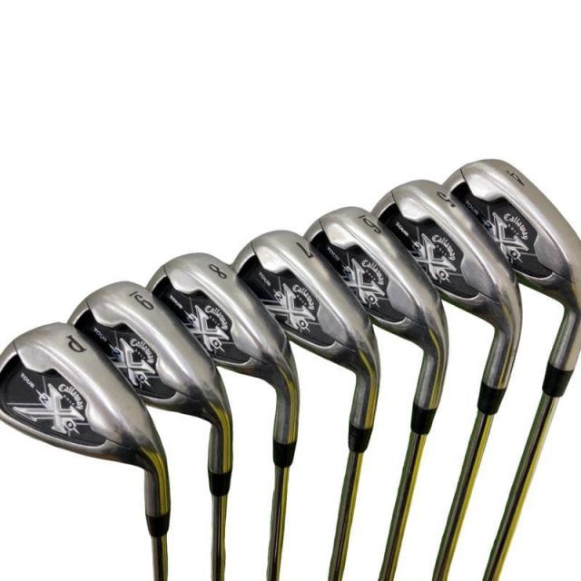 【中古】 キャロウェイ X・20 TOUR 8S アイアンセット IR NS PRO 950GH (フレックスS) メンズ 男性用 右利き 右用 Dランク ゴルフクラブ