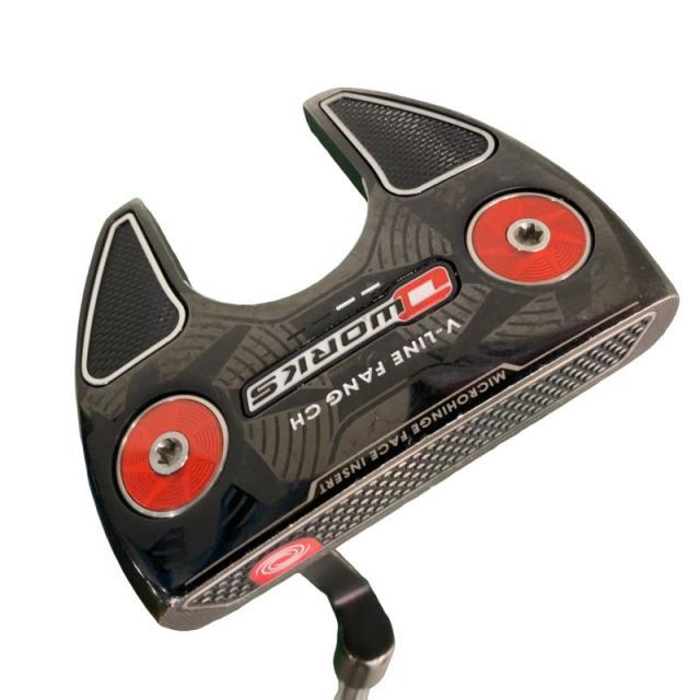 【中古】 オデッセイ O WORKS V-LINE FANG CH 34インチ パター PT スチール (フレックスその他) メンズ 男性用 右利き 右用 Cランク ゴルフクラブ