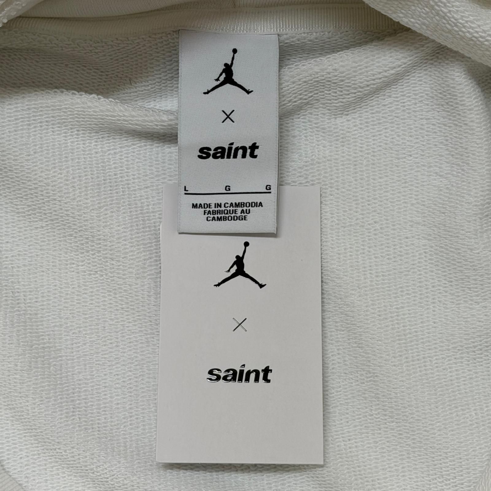 未使用 SAINT MICHAEL × Jordan 26SS MJ SM FLC HOODIE コラボ