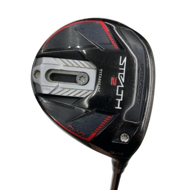 【中古】 テーラーメイド STEALTH2 PLUS 3W フェアウェイウッド FW リシャフト (フレックスその他) メンズ 男性用 右利き 右用 Cランク ゴルフクラブ