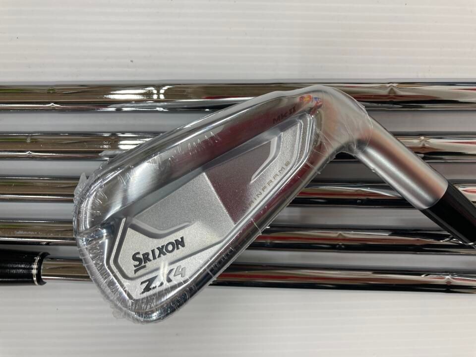 ダンロップ　SRIXON ZX4 Mk2　KBS TOUR LITE　Sフレックス　アイアンセット　中古　ゴルフドゥ！NEXTグローボ蘇我店【最短即日発送】