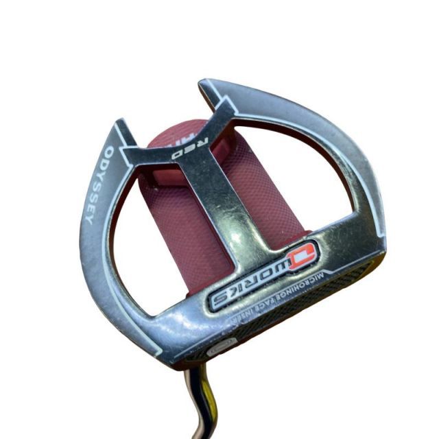【中古】 オデッセイ O WORKS RED 2・BALL FANG 33インチ パター PT スチール (フレックスその他) メンズ 男性用 右利き 右用 Cランク ゴルフクラブ