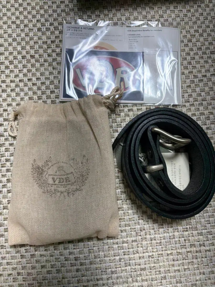 VDR ワイルド ウェスト ベルト フルセット 新品 (ブラック)