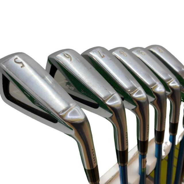 【中古】 ダンロップ SRIXON Z545 6S アイアンセット IR Miyazaki Kosuma Blue(水) Iron (フレックスS) メンズ 男性用 右利き 右用 Cランク ゴルフクラブ