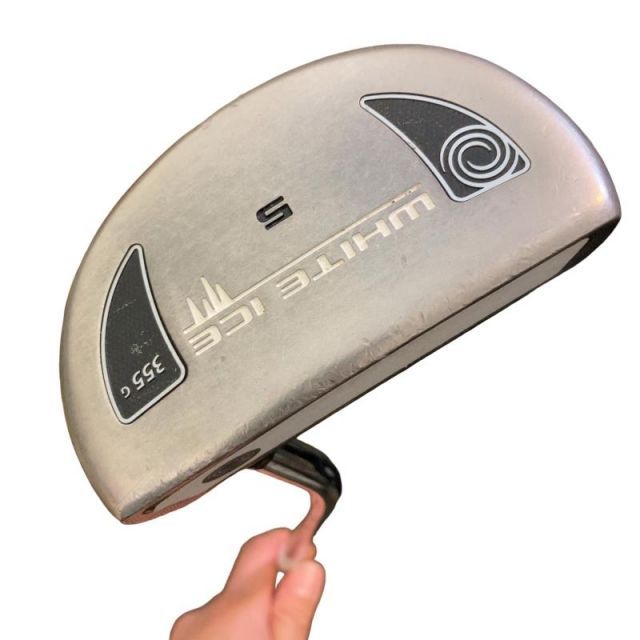【中古】 オデッセイ WHITE ICE #5 34インチ パター PT スチール (フレックスその他) メンズ 男性用 右利き 右用 Cランク ゴルフクラブ