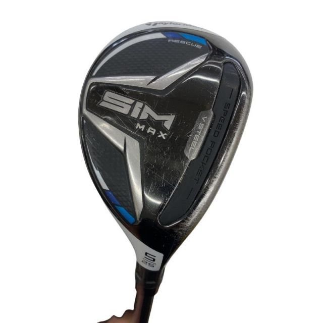【中古】 テーラーメイド SIM MAX U5 ユーティリティ UT TENSEI BLUE TM60(UT) (フレックスR) メンズ 男性用 右利き 右用 Cランク ゴルフクラブ